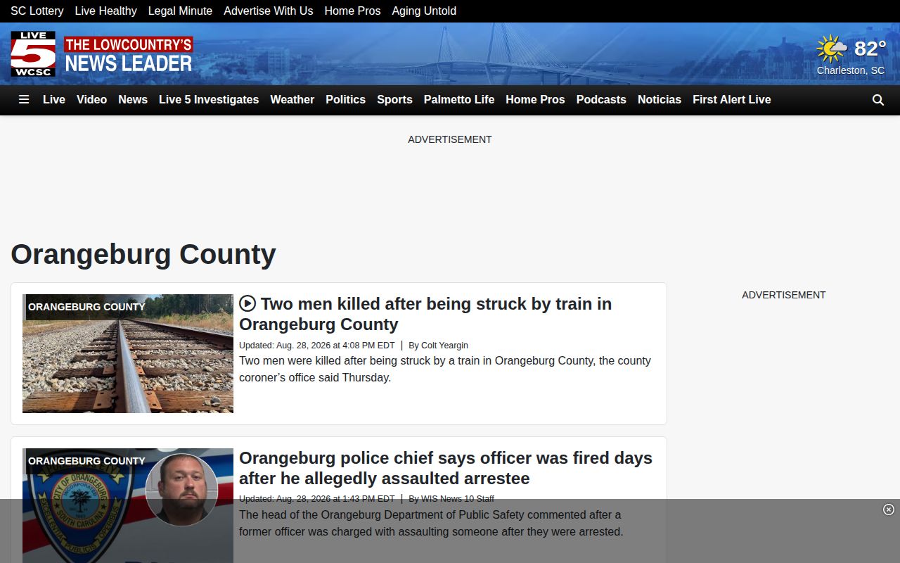 Orangeburg County crime news and mugshot source view